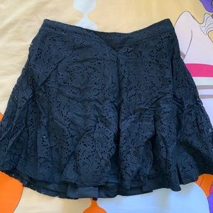 3/$15 Streetwear Society // Mini black lace skirt
